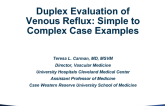 Duplex Evaluation of Venous Reflux: Simple to Complex Case Examples