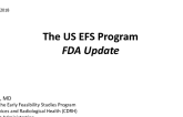 The US EFS Program: FDA Update