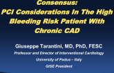 Consensus: PCI Considerations In The High Bleeding Risk Patient With Chronic CAD