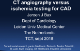 CT Angiography Versus Ischemia Testing for Detection of Coronary Artery Disease