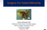 Surgery After Failed MitraClip: Feasibility and Outcomes