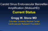 Carotid Body Endovascular Baroreflex Amplification (Vascular Dynamics MobiusHD): Current Status