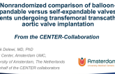 CENTER-Collaboration I: Nonrandomized Comparison of Transcatheter Aortic Valve Implantation With Balloon-Expandable Valves vs Self-Expandable Valves