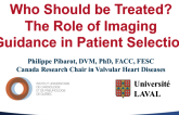 Who Should be Treated? The Role of Imaging Guidance in Patient Selection