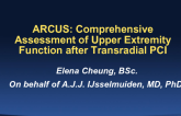 ARCUS: Comprehensive Assessment of Upper Extremity Function After Transradial PCI