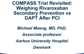COMPASS Trial Revisited: Weighing Rivaroxaban Secondary Prevention vs DAPT After PCI