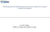 CMS Requirement for Reimbursement for Innovation