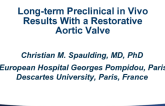 TCT-5: Long-term Preclinical in Vivo Results With a Restorative Aortic Valve