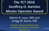 TCT 2018 Geoffrey O. Hartzler Master Operator Award