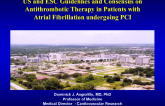 US and ESC Guidelines and Consensus on Antithrombotic Therapy in Patients With Atrial Fibrillation Undergoing PCI