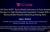 EVOLVE SHORT-DAPT: Three-Month Outcomes on Dual Antiplatelet Therapy in a High Bleeding Risk Population Treated With a Bioresorbable Polymer-Based Drug-Eluting Stent