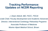 Tracking Performance: Updates on NCDR Reporting