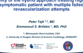 Second Place Winner Case Title: Utility Of The Hybrid Approach Treating Highly Symptomatic Patient With Multiple Failed Prior Bypass Surgeries And Interventions