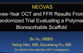NEOVAS: Three-Year OCT and FFR Results From a Randomized Trial Evaluating a Polymeric Bioresorbable Scaffold