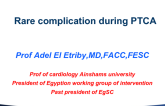 Informal Comments: Egypt Responds to Columbia on Unexpected PCI Complications