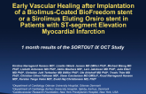TCT-197: Early Vascular Healing After Implantation of a Biolimus-Coated BioFreedom Stent or a Sirolimus Eluting Orsiro Stent in Patients with ST-segment Elevation Myocardial Infarction