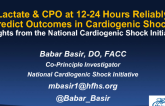 TCT-83: Lactate and Cardiac Power Output Measurements at 12-24 Hours Reliably Predict Outcomes in Cardiogenic Shock: Insights from the National Cardiogenic Shock Initiative