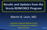Results and Update From the Vessix RE-INFORCE Program