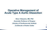 Operative Management of Acute Type A Aortic Dissection