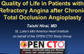 TCT-79: Quality of Life in Patients With Refractory Angina After Chronic Total Occlusion Angioplasty