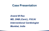 Case #8: From India: Trans-Radial Rotational Atherectomy of a Critical Left Main Stenosis