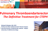Pulmonary Thromboendartectomy is the Definitive Therapy for CTEPH