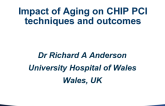 Impact of Aging on CHIP PCI Technique and Outcomes