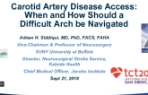 Carotid Artery Disease Access: When and How Should a Difficult Arch be Navigated?