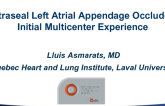 TCT-103: Ultraseal Left Atrial Appendage Occluder: Initial Multicenter Experience