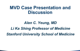 MVD Case Presentation With Heart Team Discussion, Case Introduction