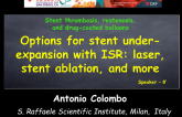 Options for Stent Under-Expansion With ISR: Laser, Stentablation, and More