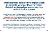 Transcatheter aortic valve implantation in patients younger than 75 years: Guidelines-based patients selection and clinical outcome