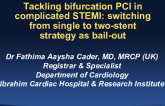 Tackling bifurcation PCI in complicated STEMI: switching from single to two-stent strategy as bail-out