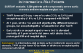 Neurological Complications After TAVR vs SAVRin Intermediate-Risk Patients