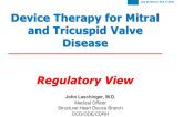 Device Therapy for Mitral and Tricuspid Valve Disease