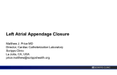 Left Atrial Appendage Closure