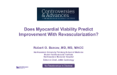 Does Myocardial Viability Predict Improvement With Revascularization?