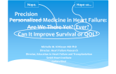 Personalized Medicine in Heart Failure: Are We There Yet?