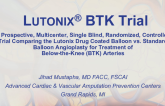 LUTONIX BTK Trial