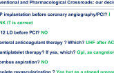 Interventional and Pharmacological Crossroads: our decision