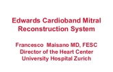Edwards Cardioband Mitral Reconstruction System