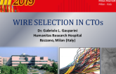 WIRE SELECTION IN CTOs