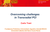 Overcoming challenges  in Transradial PCI