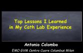 Top Lessons I Learned  in My Cath Lab Experience