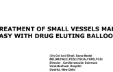 Treatment of Small Vessels Made Easy With Drug Eluting Balloon