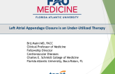 Left Atrial Appendage Closure is an Under-Utilized Therapy