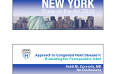 Approach to Congenital Heart Disease II: Evaluating the Postoperative Adult