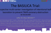The BASILICA Trial: Prospective multi-center investigation of intentional leaflet laceration to prevent TAVR coronary obstruction