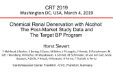 Chemical Renal Denervation with Alcohol: The Post-Market Study Data and The Target BP Program