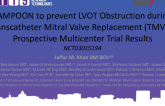 LAMPOON to prevent LVOT Obstruction during Transcatheter Mitral Valve Replacement (TMVR): Prospective Multicenter Trial Results